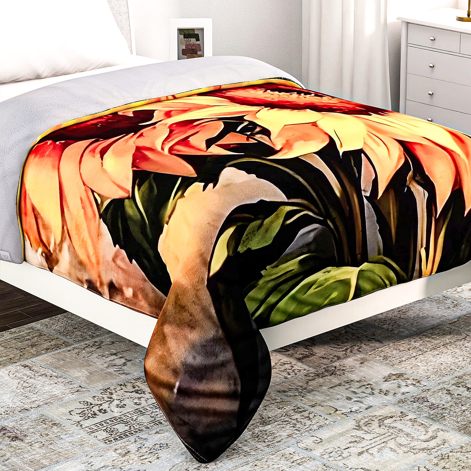 Digital Printed Flannel Blanket 