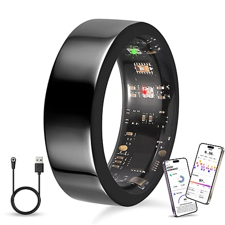 Soul Smart- Stainless Steel Smart RingV1 - IP68 Waterproof Multi-Function Health & Fitness Tracker
