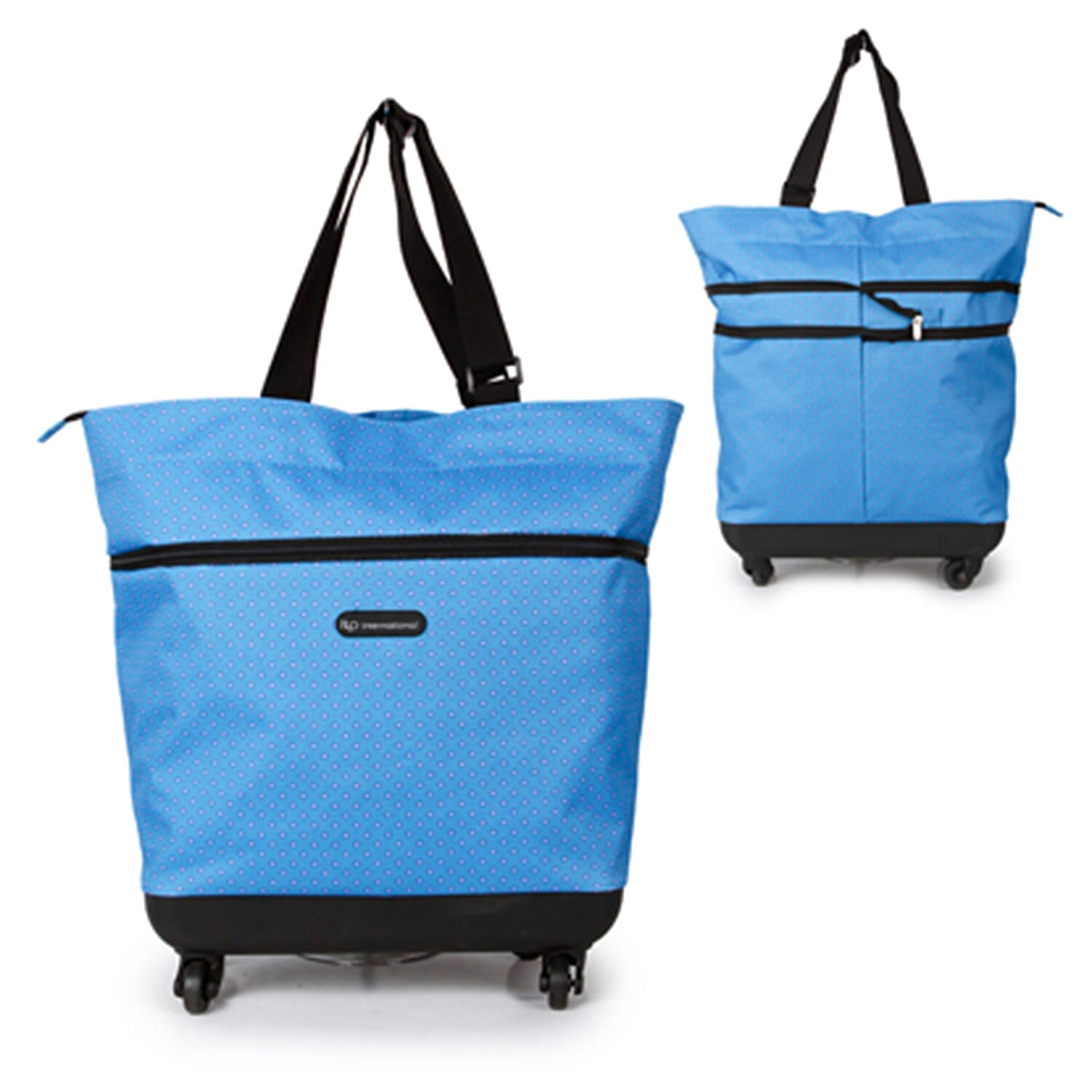 IW-PU-Luggage-and-Handbag-Set-Size-20x44x55-cm-Blue