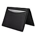 100% Leather Slim Credit Card Holder - Black