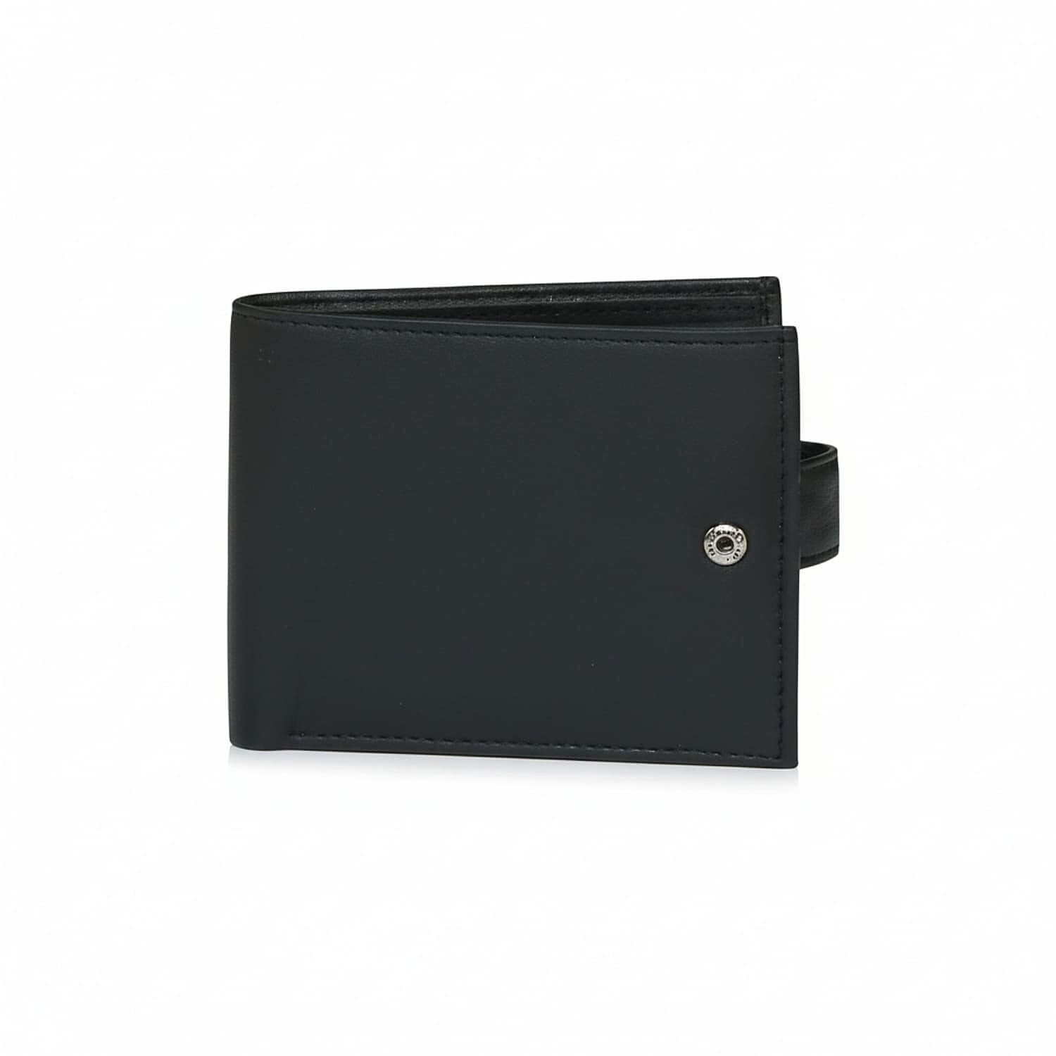 Carton Mens Bifold Wallet - Black