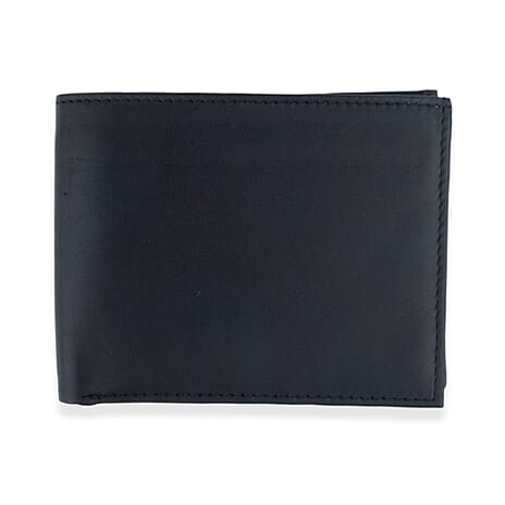 Carton Mens Bifold Wallet - Black