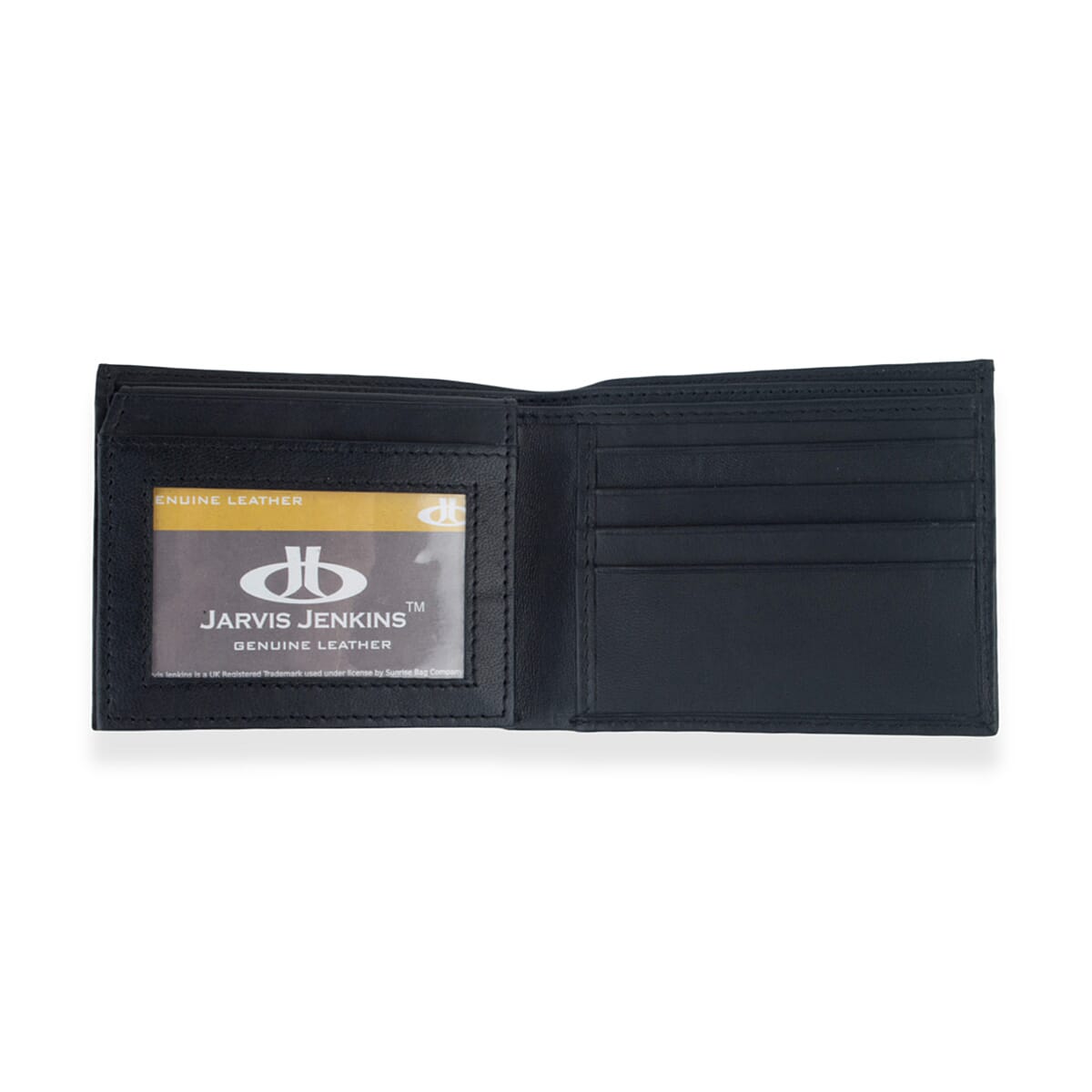 Carton Mens Bifold Wallet - Black