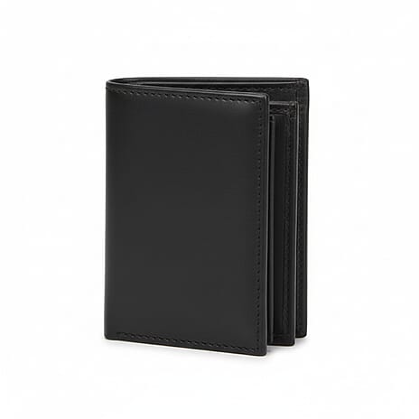 Carton Mens Bifold Wallet - Black