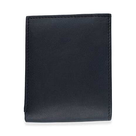 Carton Mens Bifold Wallet - Black
