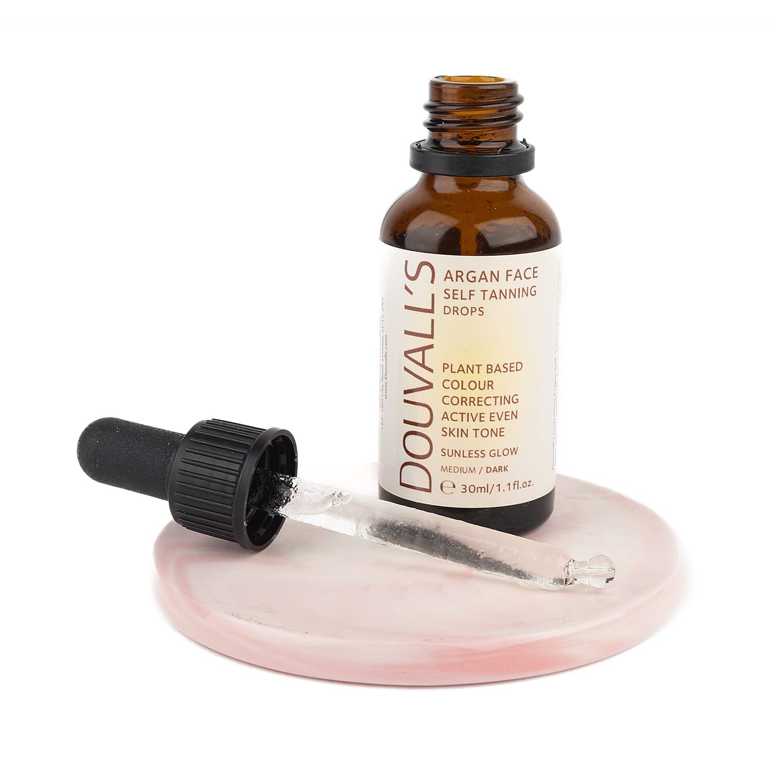 Douvalls- Argan Face Self Tanning Drops (30ml) - Medium-Dark