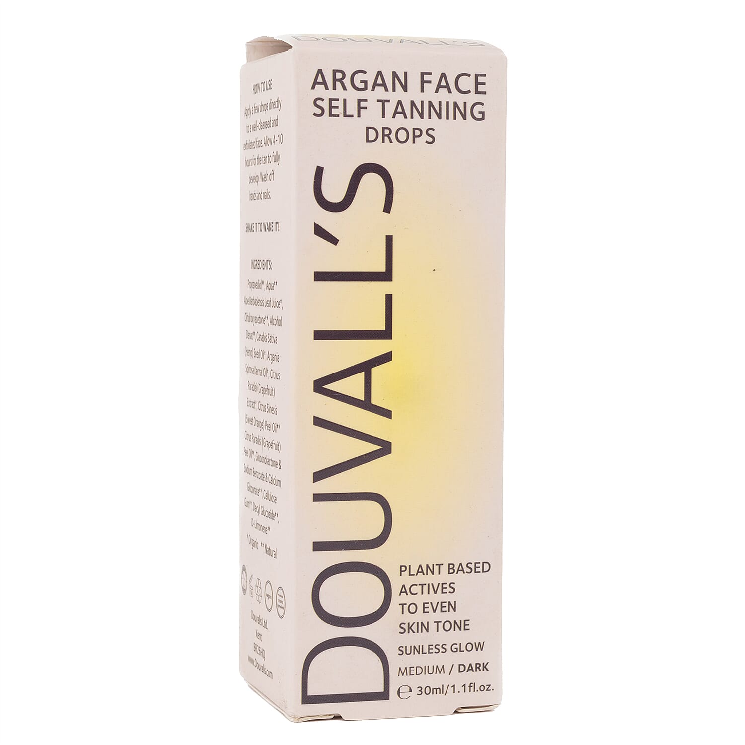 Douvalls- Argan Face Self Tanning Drops (30ml) - Medium-Dark