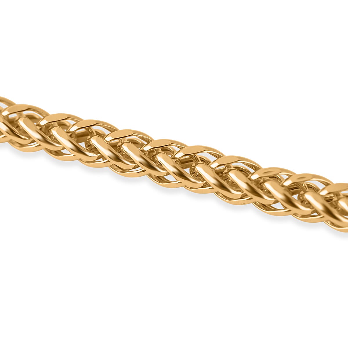 9K Yellow Gold SPIGA Necklace (Size 20) with Lobster Clasp, Gold Wt. 9.76 Gms.