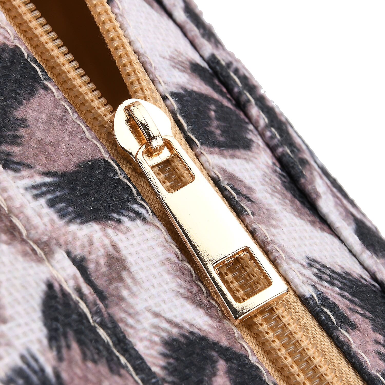 2 Piece Set - Leopard Pattern Tote Bag and Crossbody Bag