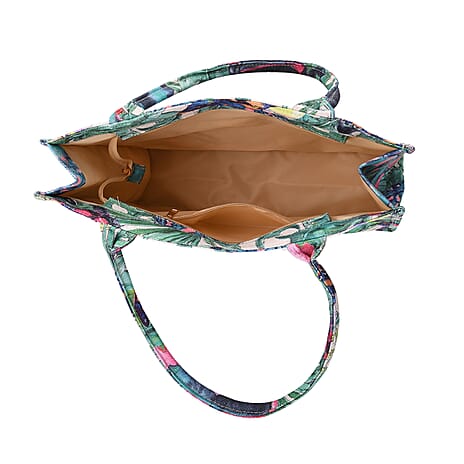 Butterfly Tote Bag (Size 40x12x34 cm) - Multi Color & Multicolor