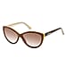 Catherine Denevue Sunglass - Burgundy