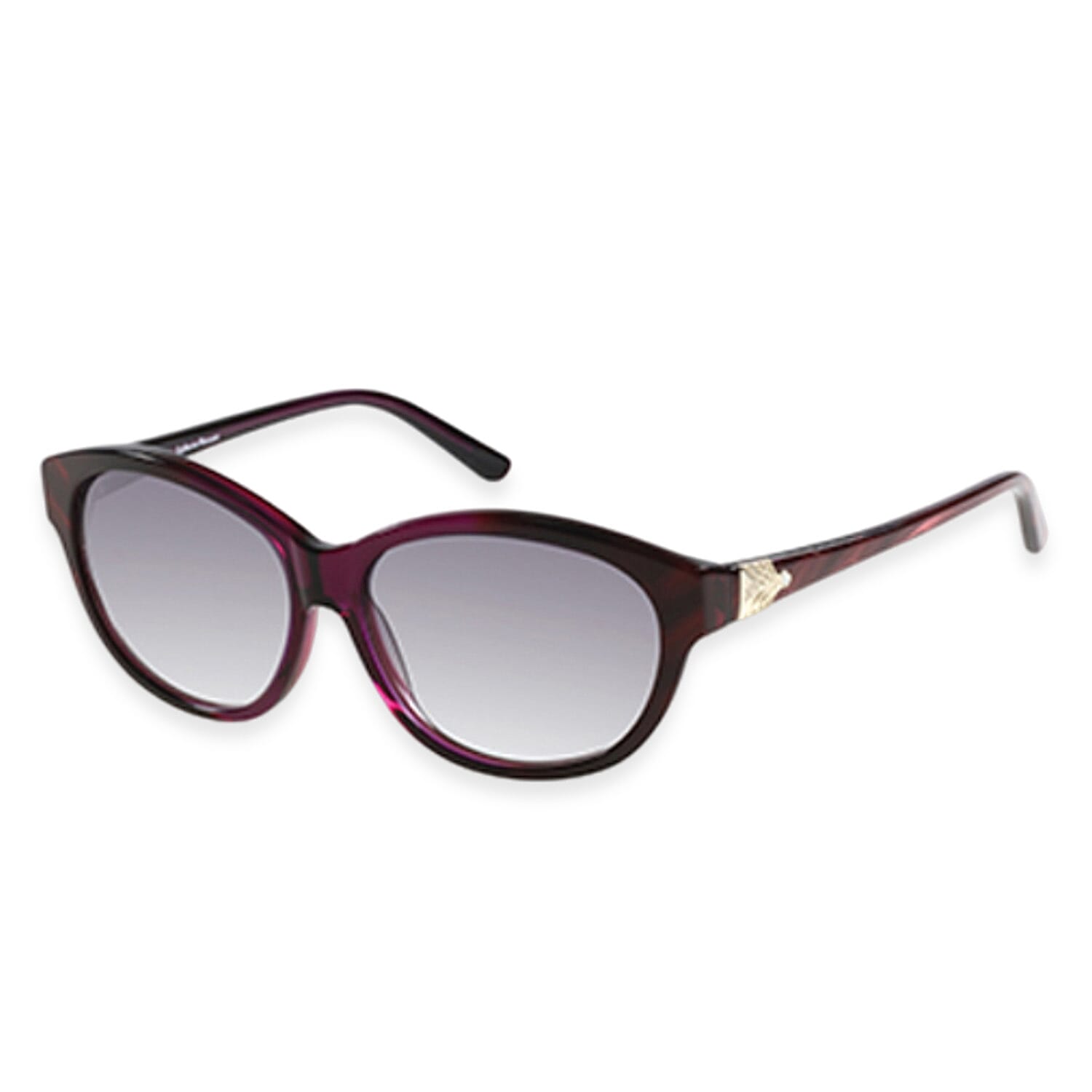 Catherine Denevue Sunglass - Burgundy