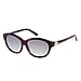 Catherine Denevue Sunglass - Burgundy