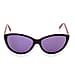 Catherine Denevue Sunglass - Burgundy