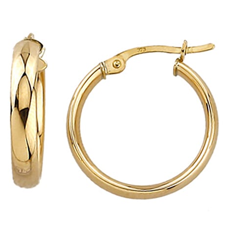 Closeout Deal - 9K Yellow Gold Earring with Clasp