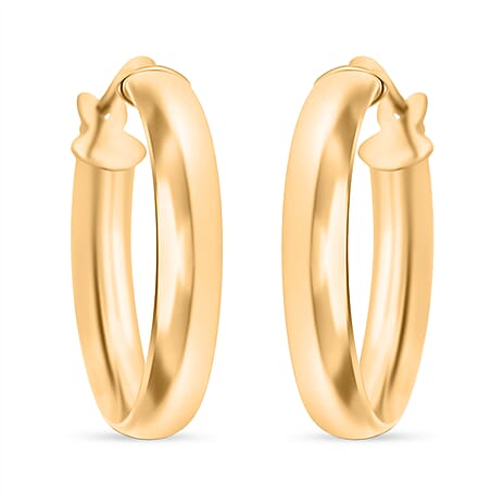 Closeout Deal - 9K Yellow Gold Earring with Clasp
