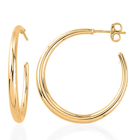 Ottoman Treasures 9K Yellow Gold Earring with Push Back 2.00 Grams