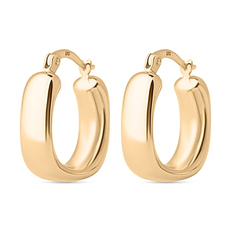 Closeout Deal - 9K Yellow Gold Earring with Clasp 1.92 Gms