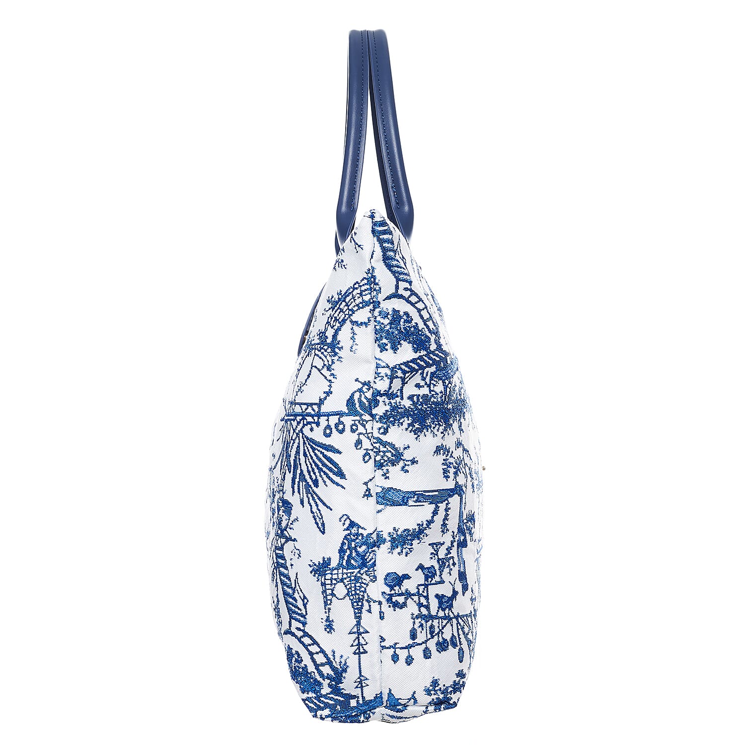 Signare Tapestry Collection - Designer Inspired Chinoiserie Foldable Tote Bag