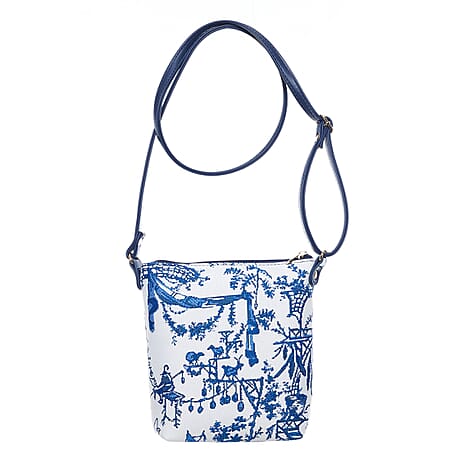 Signare Tapestry Collection - Designer Inspired Chinoiserie Sling Bag & Zip Coin Purse