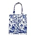 Signare Tapestry Collection - Designer Inspired Wild Strawberry Garden Flat Tote Bag