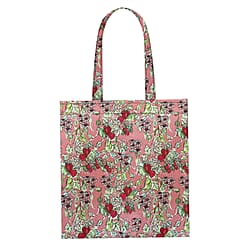 Signare Tapestry Collection - Designer Inspired Lavender Bloom Flat Tote Bag
