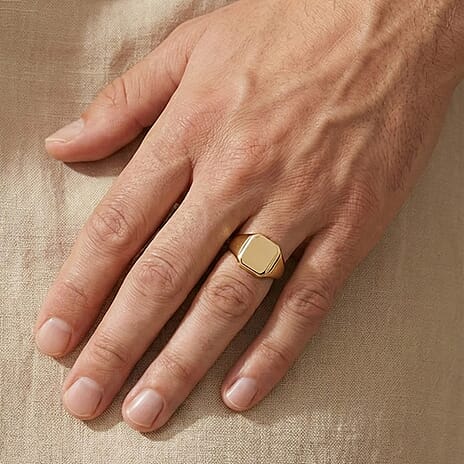 JCK Vegas Close Out - 9K Yellow Gold SIGNET Ring