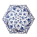 Signare Tapestry Collection - Designer Inspired Wild Strawberry Garden Patterned Auto-Folding Umbrella