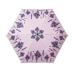Designer Inspired Wild Strawberry Garden Patterned Auto-Folding Umbrella