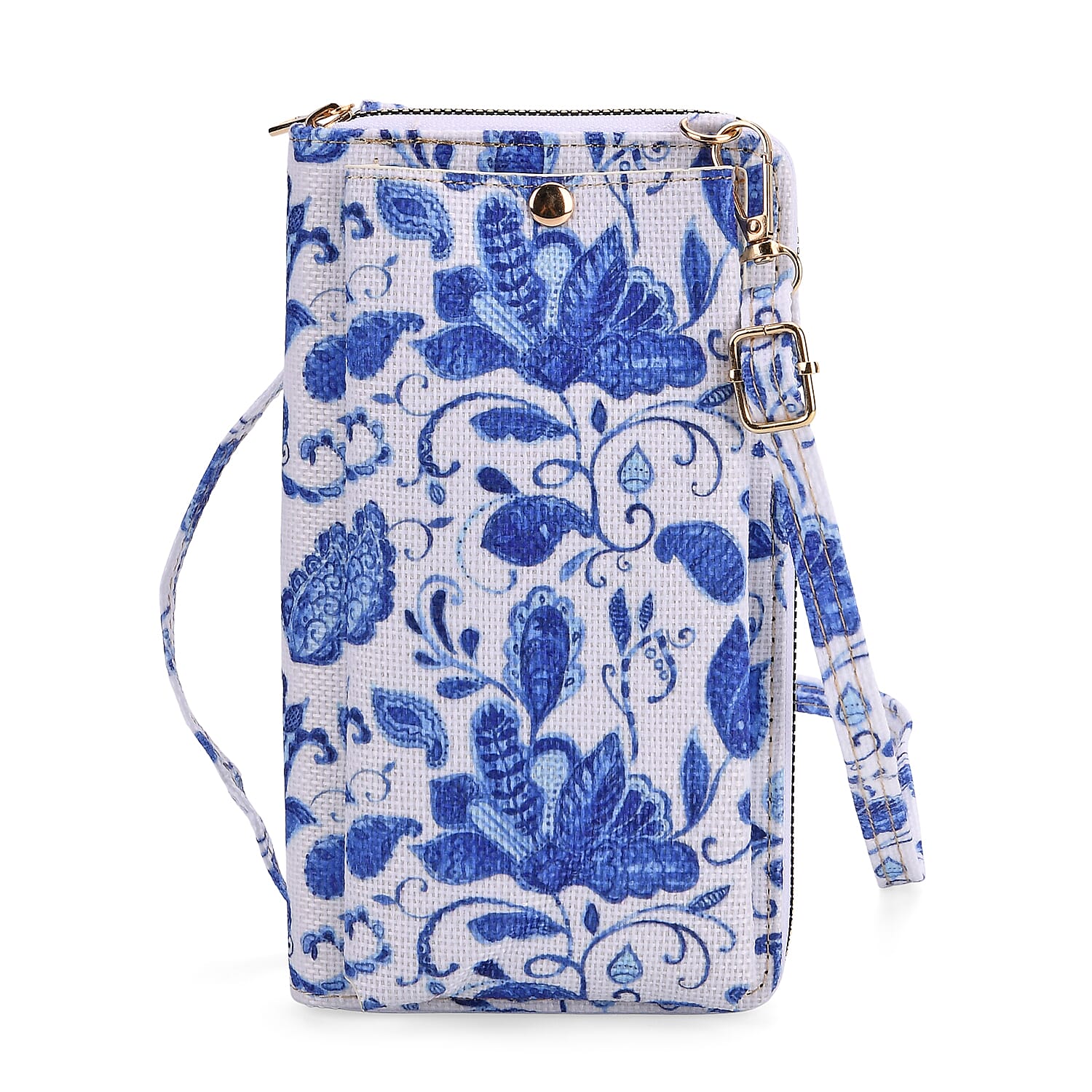 2 Piece Set - Blue Tote Bag and Crossbody Bag