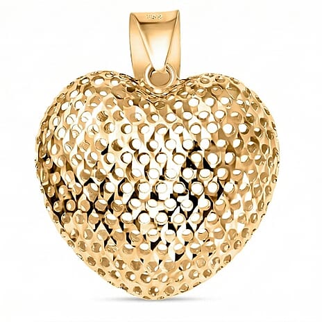 9K Yellow Gold Pendant, Gold Wt.1.2 Gms