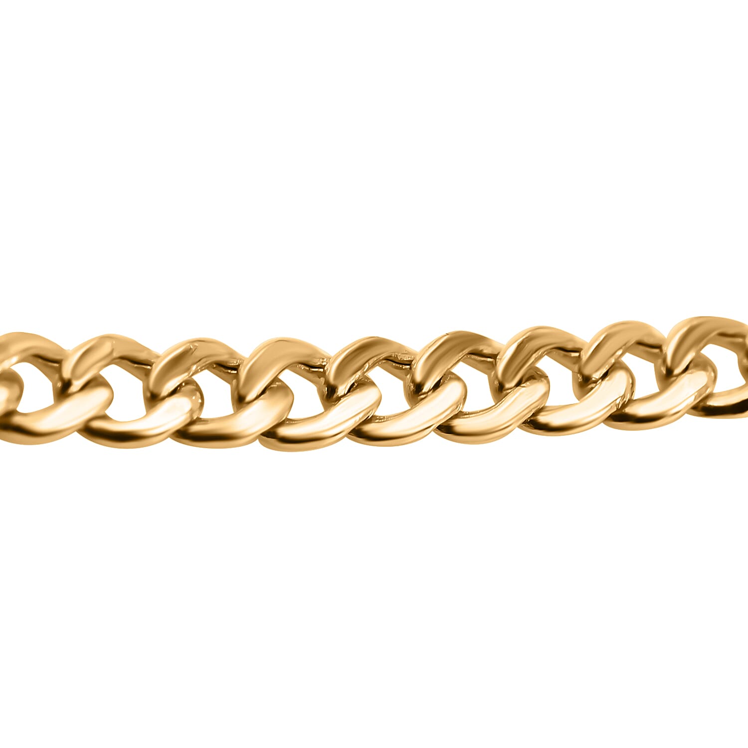 Hatton Garden Close Out Deal - 9K Yellow Gold Chain (Size 18) with Spring Ring Clasp