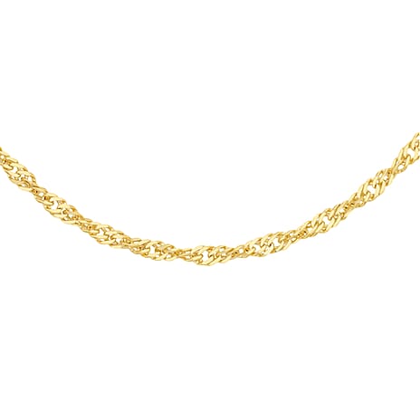 18K Yellow Gold Chain (Size - 16), Gold Wt.1.1 Gms