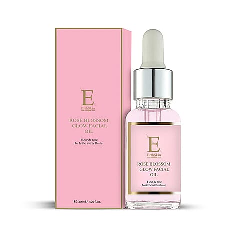 ErthSkin Rose Blossom Glow Facial Oil - 30ml