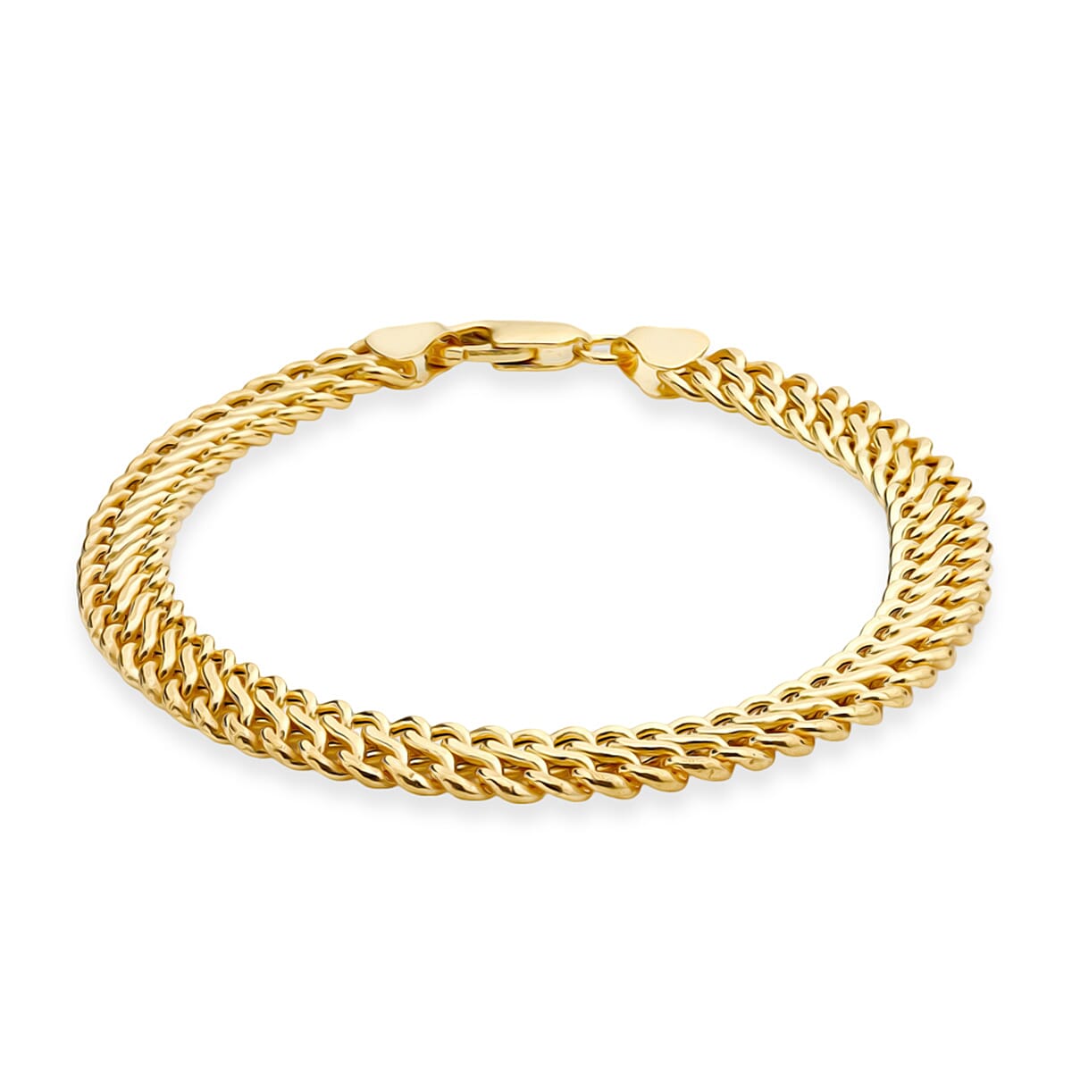 9K Yellow Gold Bracelet (Size - 7), Gold Wt.4.8 Gms