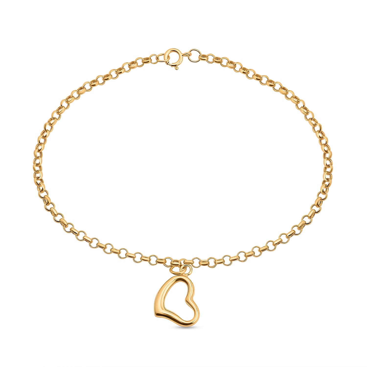 9K Yellow Gold Bracelet (Size - 7), Gold Wt.0.96 Gms