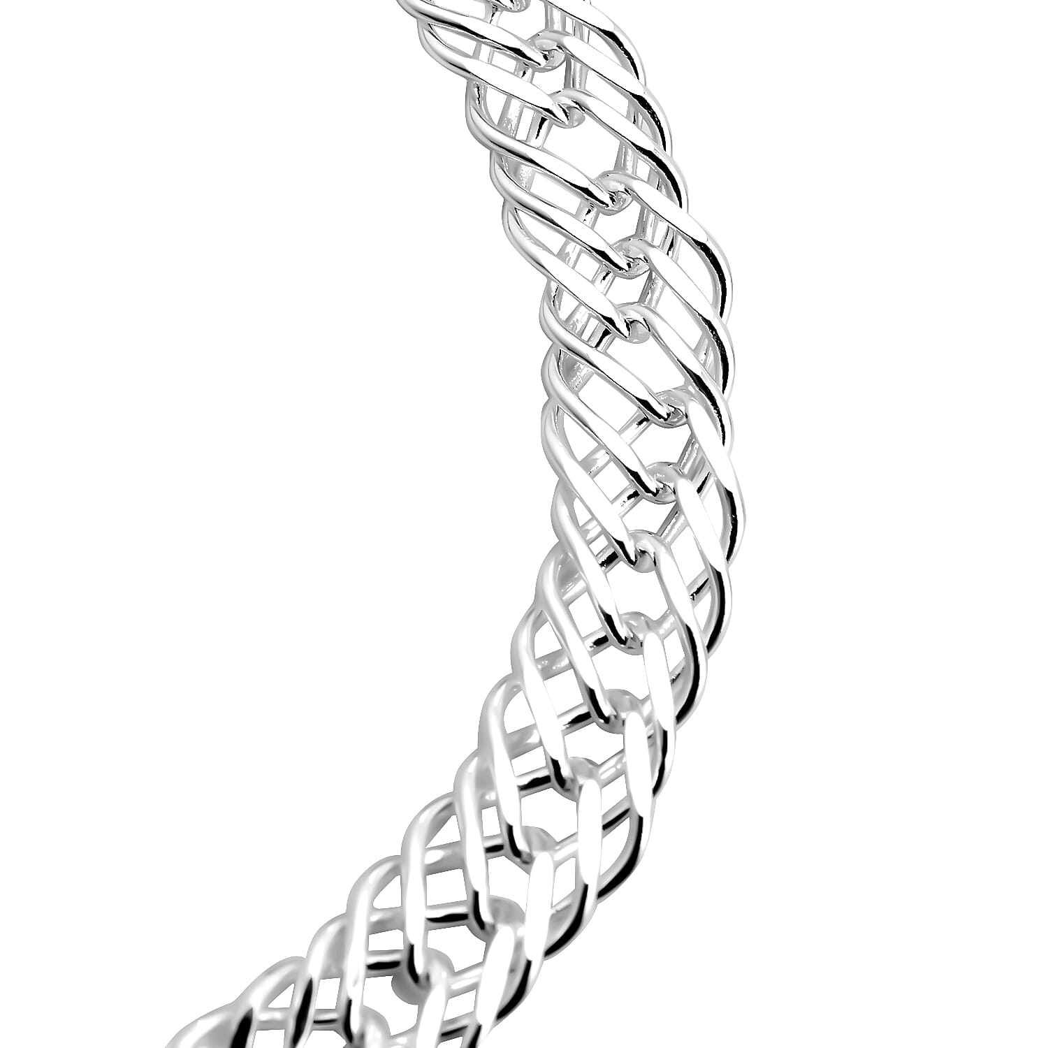 Sterling Silver Bracelet (Size - 7.5), Silver Wt.6.1 Gms