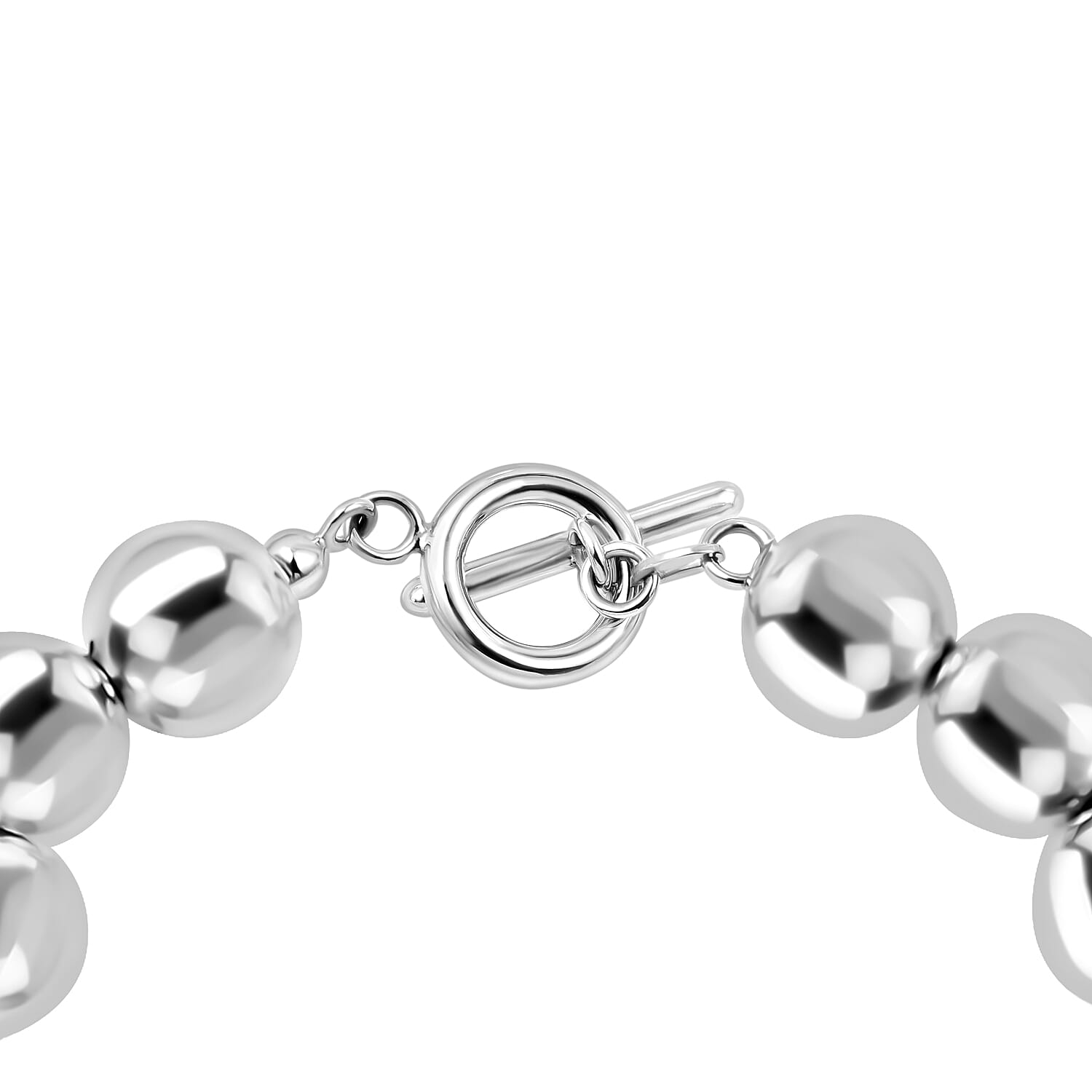 Sterling Silver Bracelet (Size - 8), Silver Wt.14.8 Gms