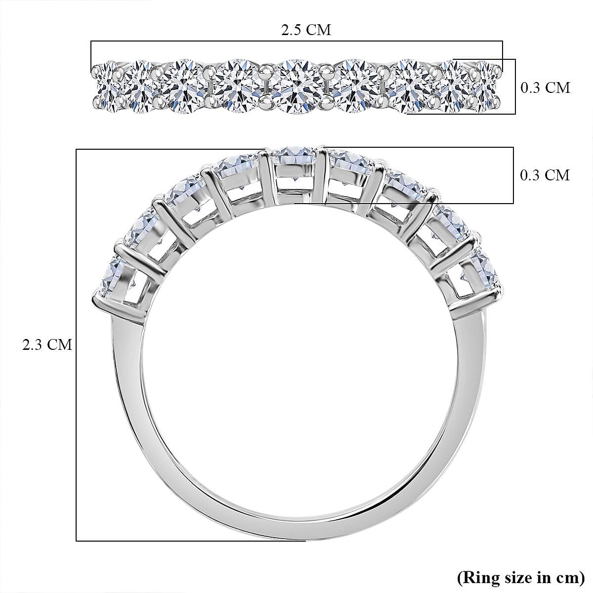 Luxuriant Diamond 9K Gold SGL Certified Lab Grown Diamond (VS-E-F) Ring