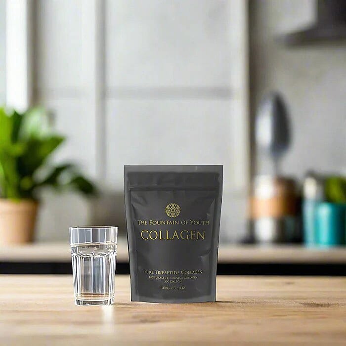 Brand New Fountain of Youth Lifestyle Pure Tripeptide Collagen Set - 100gm