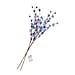 Set of 2- Decorative Floral String LED Lights Powered by 3xAA Battery (Excluded) 90cm - Purple