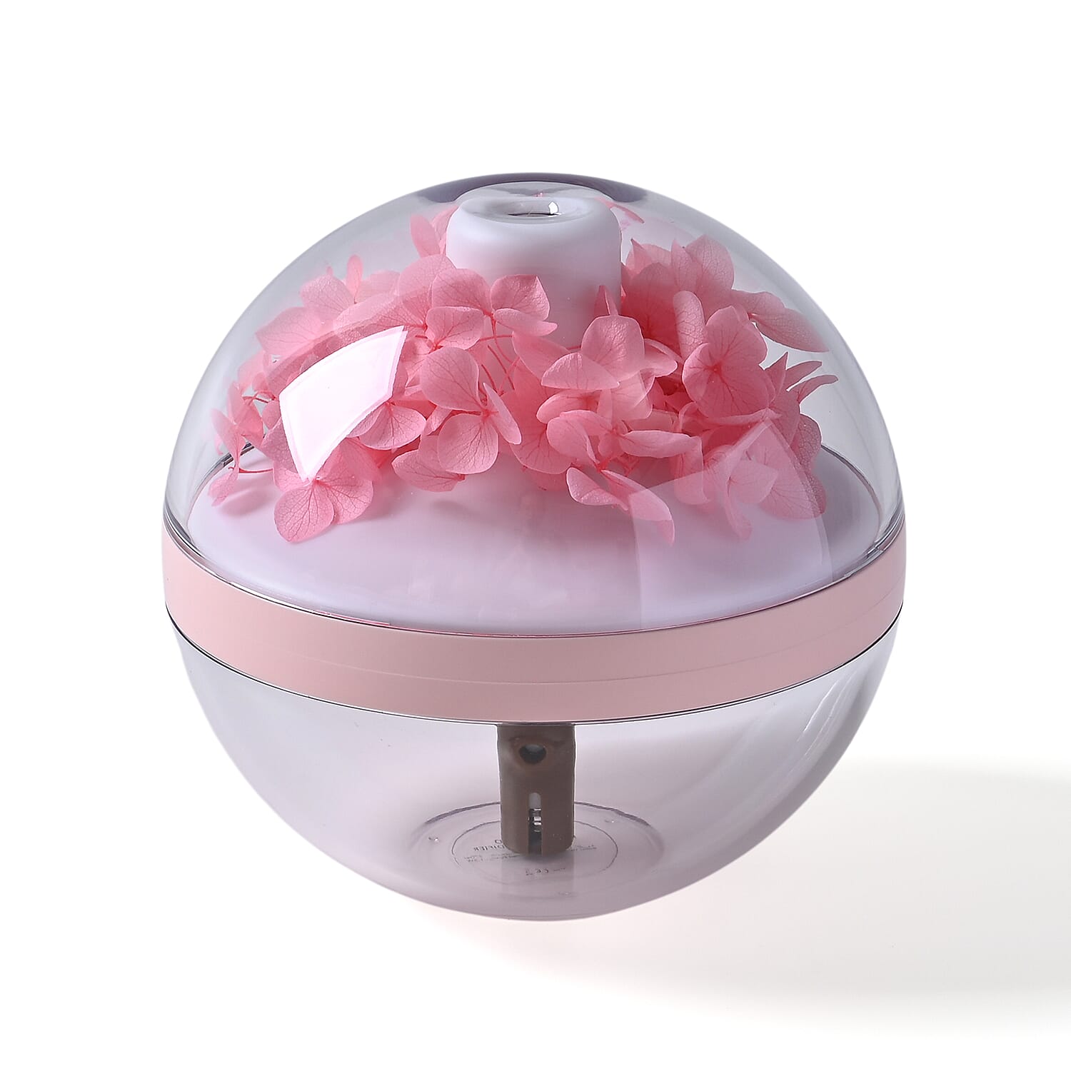 Preserved Flower Humidifier With 2 Mist Modes and Optional Warm Light Feature with 10 Essential Oils
