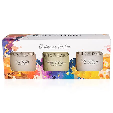 LOWEST EVER PRICE - Prices Candles 3pc Scented Candle Gift Set