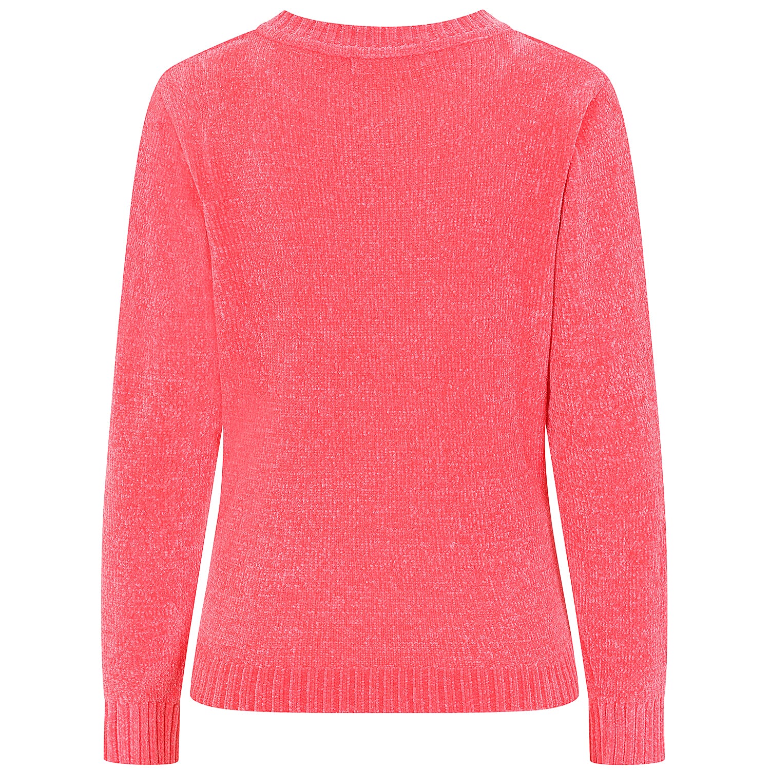 Emreco Plain Round Neck Chenille Jumper