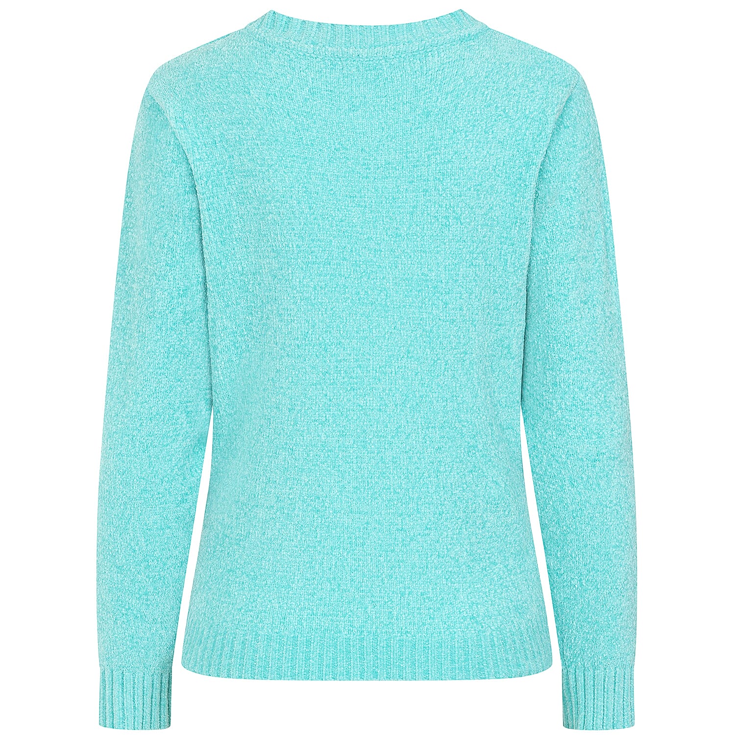 Emreco Plain Round Neck Chenille Jumper