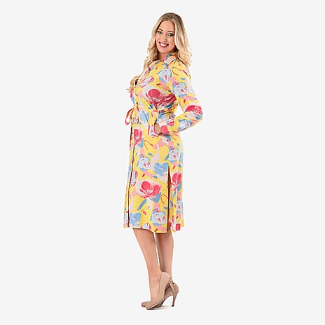 IW  Dress (Size - 20) - Yellow