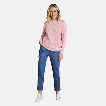 https://tjcuk.sirv.com/Products/81/0/8107500/Emreco-Womens-Knitted-Bubble-Textured-Round-Neck-Jumper-Size-M-Pink_8107500.jpg?w=342&h=342