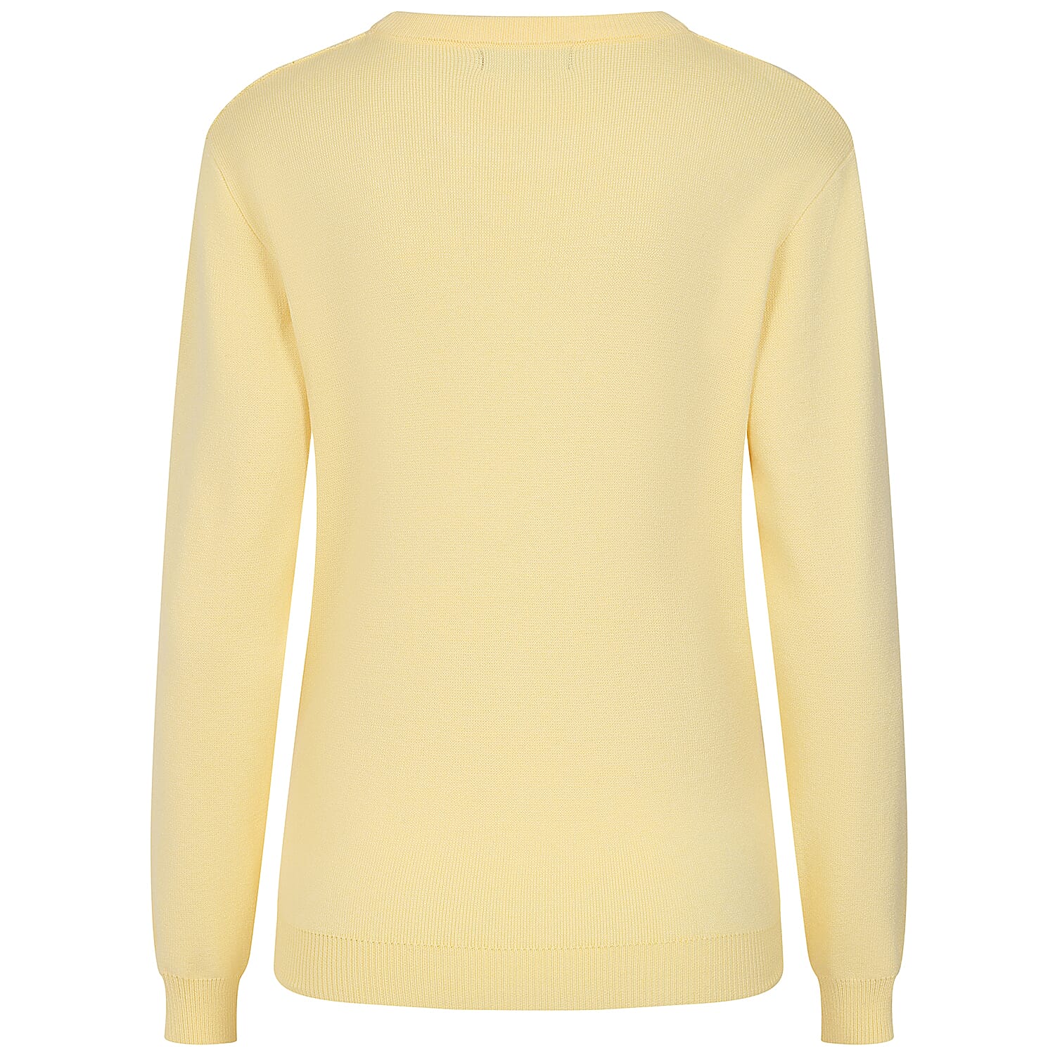 Emreco Womens Knitted Bubble Textured Round Neck Jumper