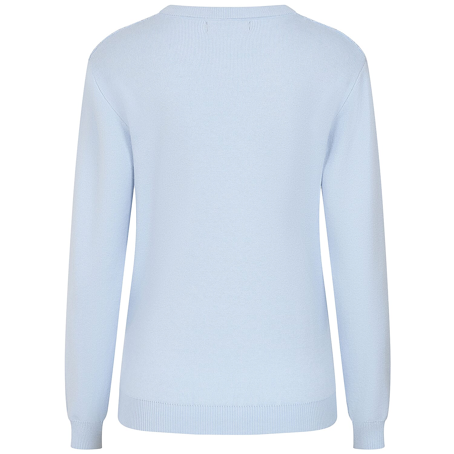 Emreco Womens Knitted Bubble Textured Round Neck Jumper