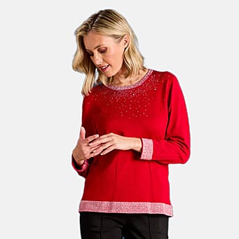 https://tjcuk.sirv.com/Products/81/0/8107591/Emreco-Sparkle-Neckline-Jumper-Size-M-Red_8107591_1.jpg?w=342&h=342